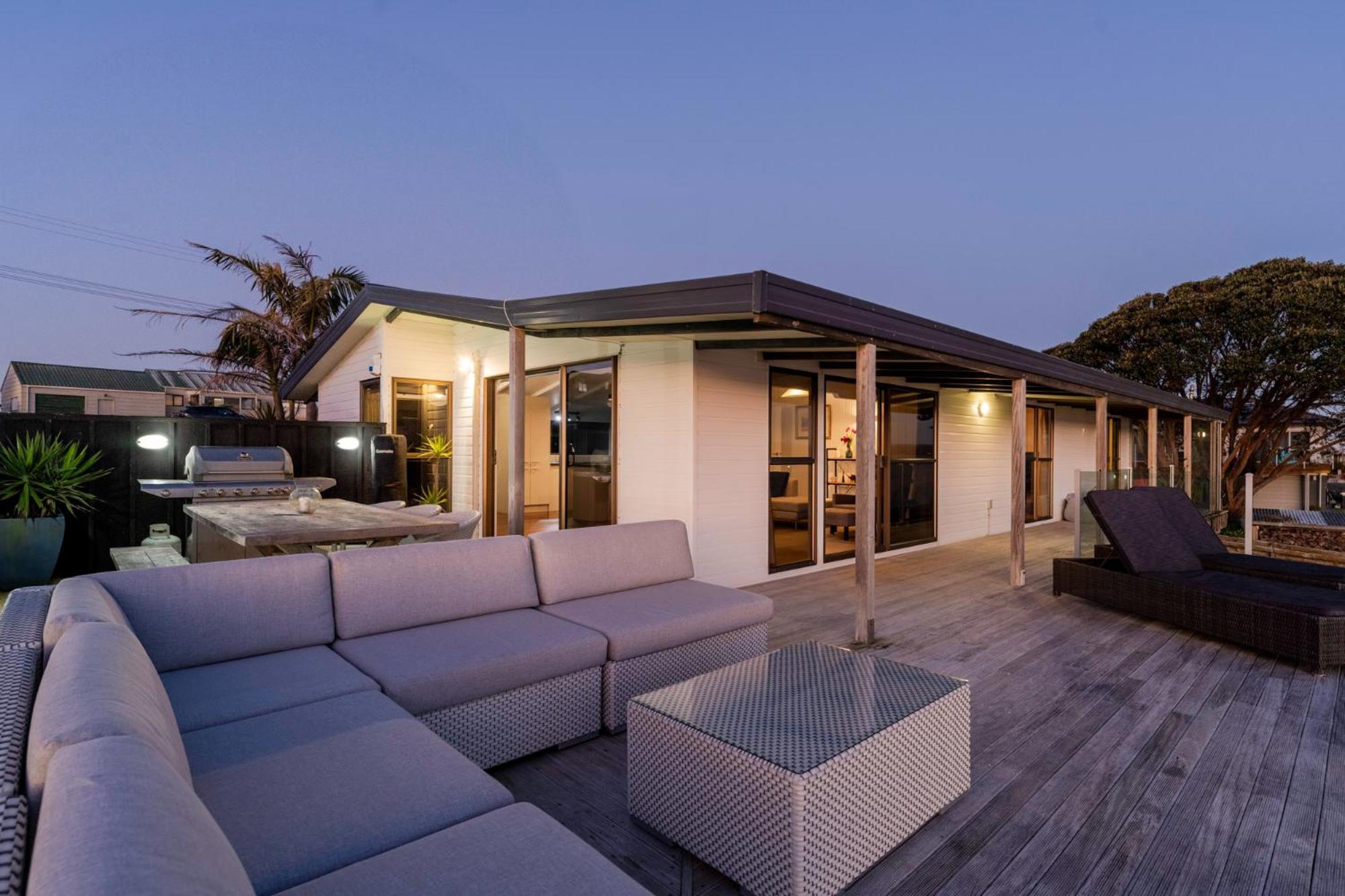 Pukehina Estuary Sunset Views Holiday Home מראה חיצוני תמונה